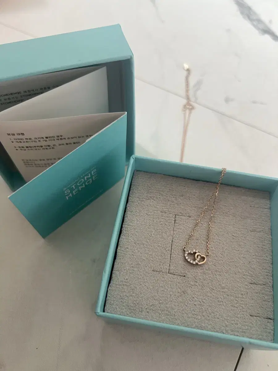 STONEHENGE | 스톤헨지 Stonehenge Lucky U Necklace K1423 on
